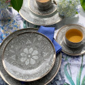 Тарелка десертная 16см коллекции Romane Gris бренда Haviland