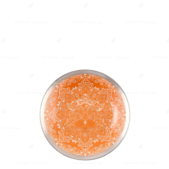 Тарелка десертная 16см коллекции Romane Orange бренда Haviland