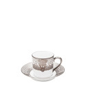 Чашка кофейная с блюдцем 0,075л коллекции Salon Murat бренда Haviland