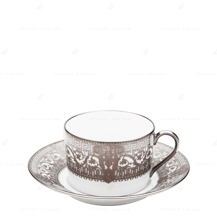 Чашка чайная с блюдцем 0,14л коллекции Salon Murat бренда Haviland