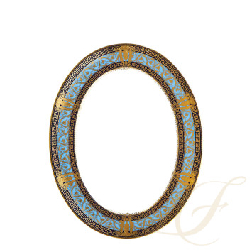 Блюдо овальное 34,5см коллекции Salon Murat Bleu Ciel бренда Haviland