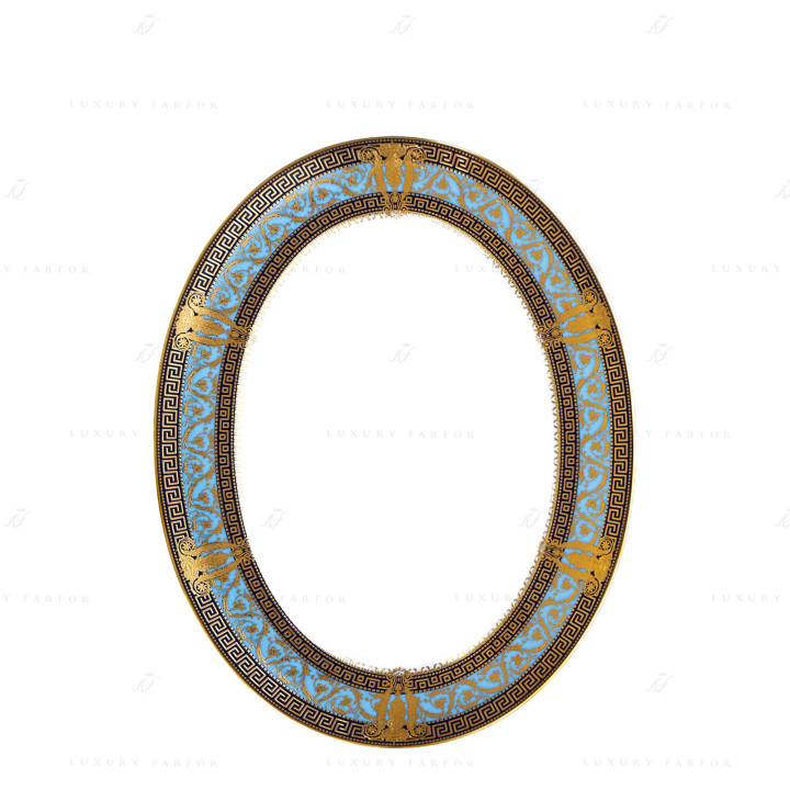 Блюдо овальное 34,5см коллекции Salon Murat Bleu Ciel бренда Haviland