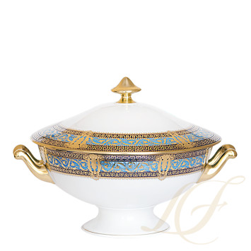 Супница 2л коллекции Salon Murat Bleu Ciel бренда Haviland