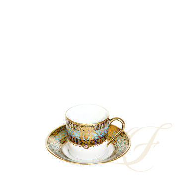 Чашка кофейная с блюдцем 0,075л коллекции Salon Murat Bleu Ciel бренда Haviland