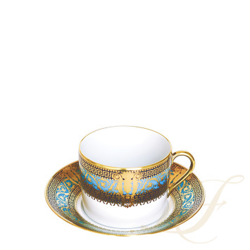 Чашка для завтрака с блюдцем 0,3л коллекции Salon Murat Bleu Ciel бренда Haviland