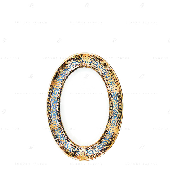 Блюдо для гарнира 23х16,5см коллекции Salon Murat Bleu Ciel бренда Haviland