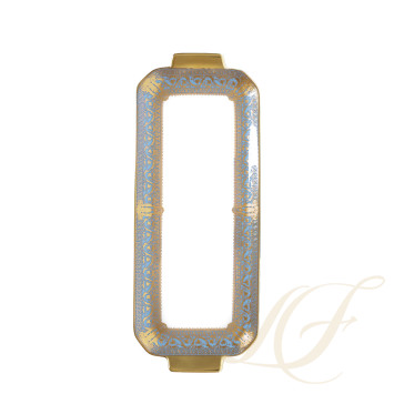 Блюдо для пирога 39х15,5см коллекции Salon Murat Bleu Ciel бренда Haviland