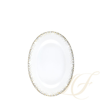 Блюдо для гарнира 23х16,5см коллекции Souffle D'or бренда Haviland