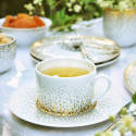 Чашка чайная с блюдцем 0,15л коллекции Souffle D'or бренда Haviland