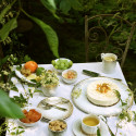 Чашка чайная с блюдцем 0,15л коллекции Souffle D'or бренда Haviland