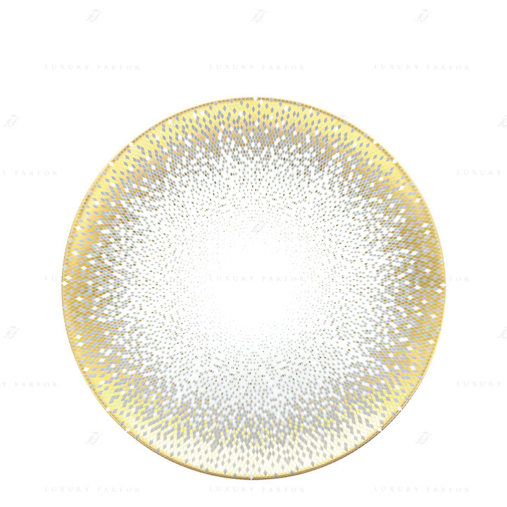 Тарелка сервировочная 32см коллекции Souffle D'or бренда Haviland