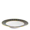 Тарелка суповая 23,5см коллекции Tiara Bleu de Prusse Or бренда Haviland