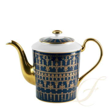 Чайник 1л коллекции Tiara Bleu de Prusse Or бренда Haviland