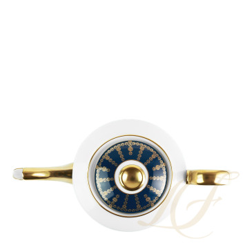 Чайник 1л коллекции Tiara Bleu de Prusse Or бренда Haviland