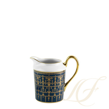 Молочник 0,15л коллекции Tiara Bleu de Prusse Or бренда Haviland