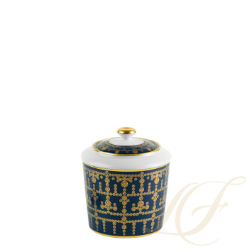 Сахарница 0,25л коллекции Tiara Bleu de Prusse Or бренда Haviland