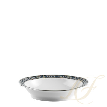 Чаша для овощей 23,5см коллекции Tiara Bleu de Prusse Platin бренда Haviland