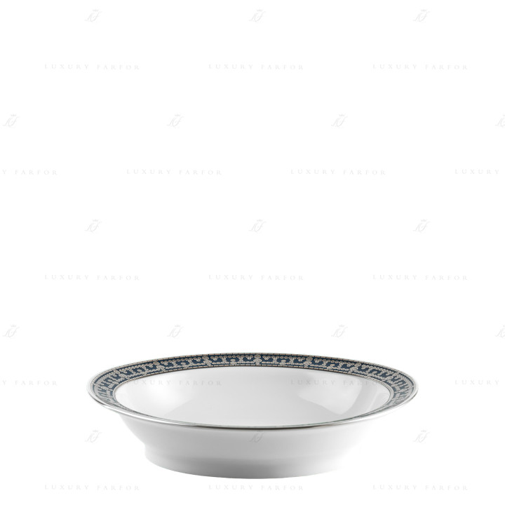 Чаша для овощей 23,5см коллекции Tiara Bleu de Prusse Platin бренда Haviland