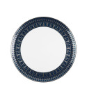 Тарелка тортовая 31,5см коллекции Tiara Bleu de Prusse Platin бренда Haviland