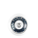Сахарница 0,25л коллекции Tiara Bleu de Prusse Platin бренда Haviland