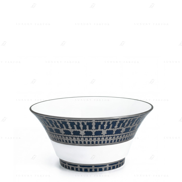 Салатник 26см коллекции Tiara Bleu de Prusse Platin бренда Haviland