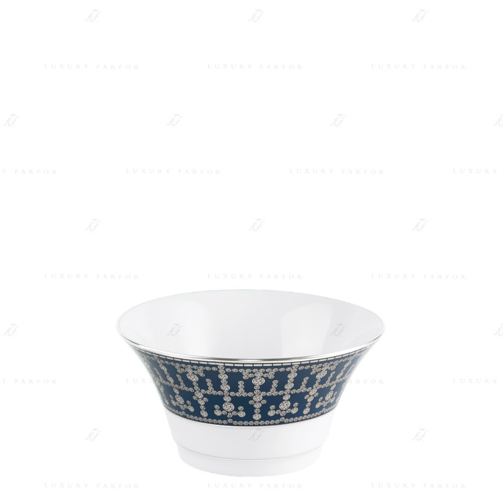 Чаша для мюсли 15,5см коллекции Tiara Bleu de Prusse Platin бренда Haviland