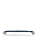 Блюдо для пирога 39х15,5см коллекции Tiara Bleu de Prusse Platin бренда Haviland