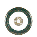 Тарелка сервировочная 31см коллекции Tiara Bleu Paon Or бренда Haviland