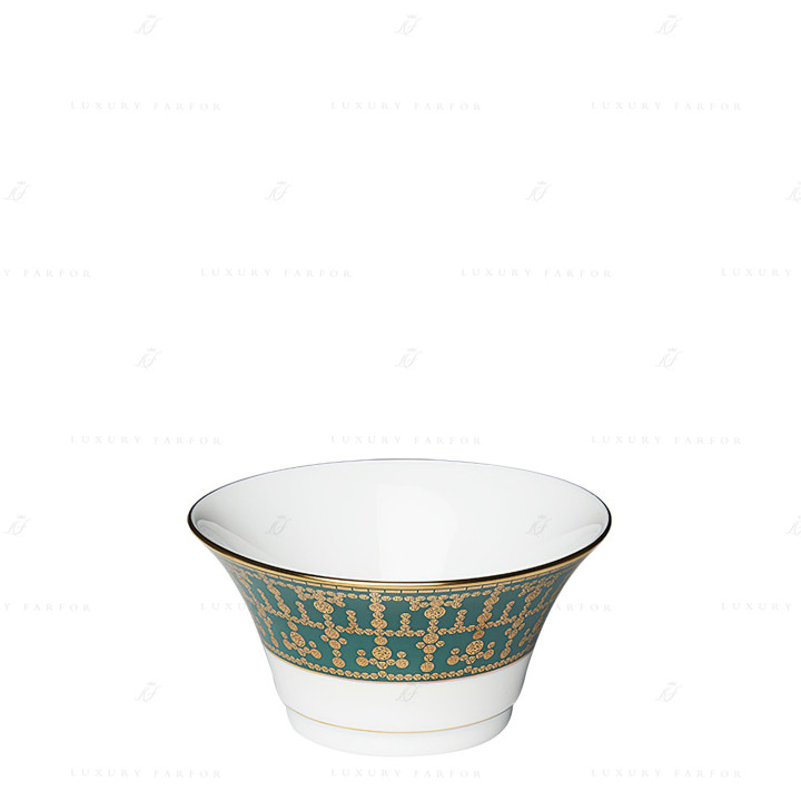 Чаша для мюсли 15,5см коллекции Tiara Bleu Paon Or бренда Haviland