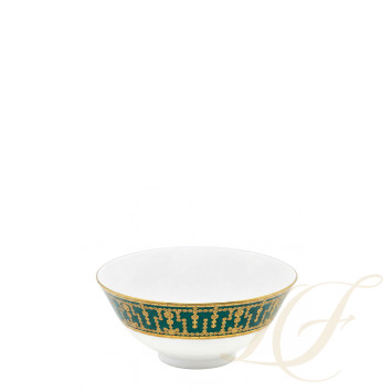 Чаша для риса 13см коллекции Tiara Bleu Paon Or бренда Haviland