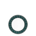 Тарелка десертная 16см коллекции Tiara Bleu Paon Platin бренда Haviland