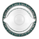 Соусник с подставкой 0,3л коллекции Tiara Bleu Paon Platin бренда Haviland