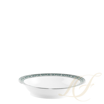 Чаша для овощей 23,5см коллекции Tiara Bleu Paon Platin бренда Haviland