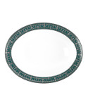 Чаша для овощей 23,5см коллекции Tiara Bleu Paon Platin бренда Haviland