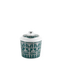 Сахарница 0,25л коллекции Tiara Bleu Paon Platin бренда Haviland