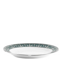 Блюдо для гарнира 23х16,5см коллекции Tiara Bleu Paon Platin бренда Haviland