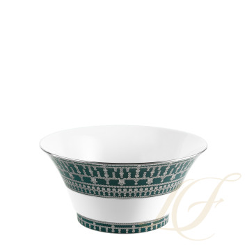 Салатник 26см коллекции Tiara Bleu Paon Platin бренда Haviland
