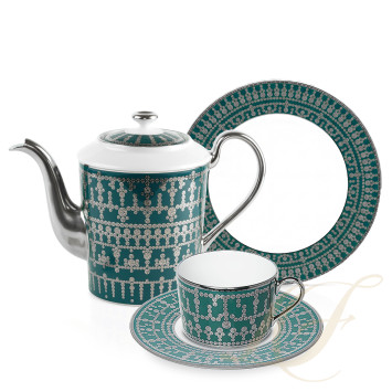 Коллекция Tiara Bleu Paon Platin бренда Haviland
