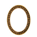 Блюдо овальное 40см коллекции Tiara Noir Or бренда Haviland