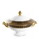 Супница 2л коллекции Tiara Noir Or бренда Haviland