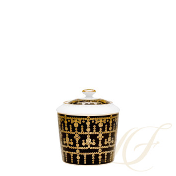 Сахарница 0,25л коллекции Tiara Noir Or бренда Haviland