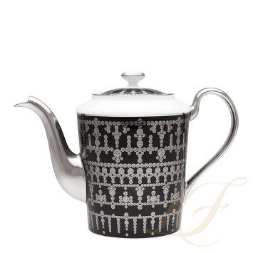 Чайник 1л коллекции Tiara Noir Platin бренда Haviland