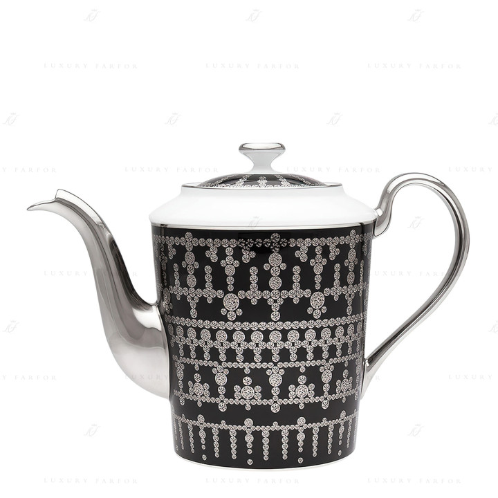 Чайник 1л коллекции Tiara Noir Platin бренда Haviland