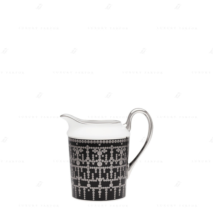 Молочник 0,15л коллекции Tiara Noir Platin бренда Haviland