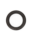 Тарелка закусочная 22см коллекции Tiara Noir Platin бренда Haviland