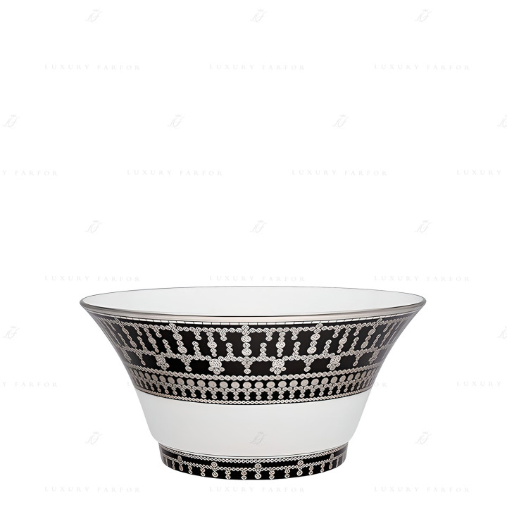 Салатник 26см коллекции Tiara Noir Platin бренда Haviland
