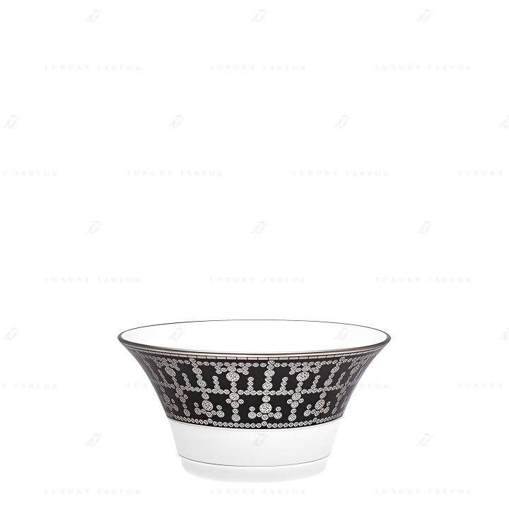 Чаша для мюсли 15,5см коллекции Tiara Noir Platin бренда Haviland