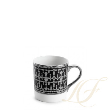 Кружка 0,27л коллекции Tiara Noir Platin бренда Haviland