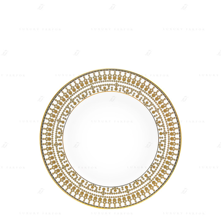 Тарелка суповая 23,5см коллекции Tiara Or бренда Haviland