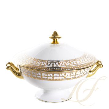 Супница 2л коллекции Tiara Or бренда Haviland